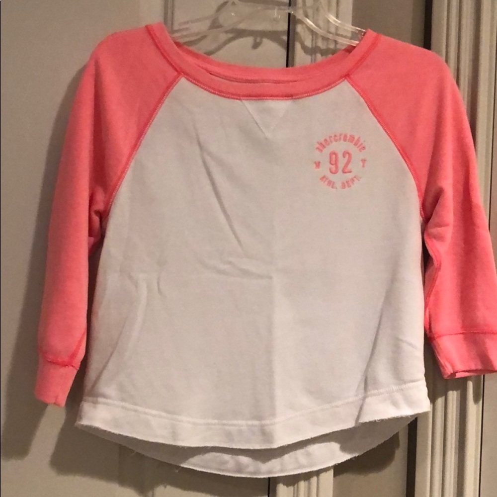 Abercrombie girls sweatshirt size L.